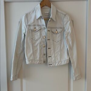 Club Monaco Women's Light Denim Jacket